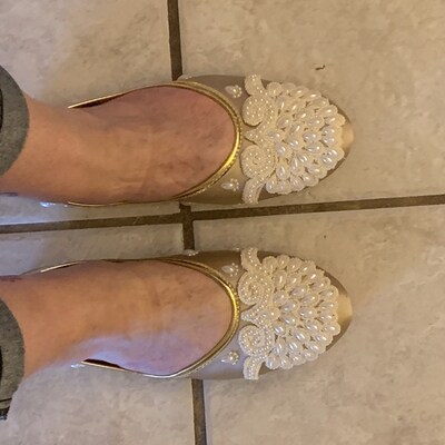 champagne flats for wedding