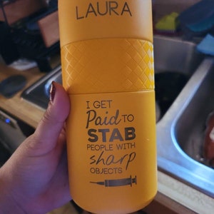 Laura added a photo of their purchase