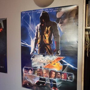Tekken 4 Arcade Video Game Poster B2 Size OFFSET - Etsy