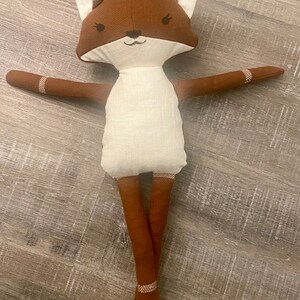 Fox Sewing Pattern PDF Make a Fox or Wolf Woodland Animal Cloth Doll ...
