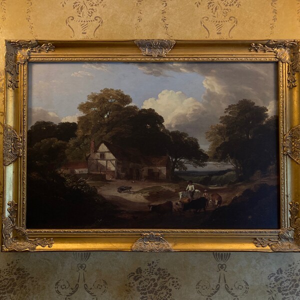 Vintage Horse Art, Lord Rivers Stud Farm, (1807), Museum Quality Matte ...
