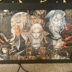 悪魔城ドラキュラX 月下の夜想曲 - ポスター 13x19 - Etsy 日本