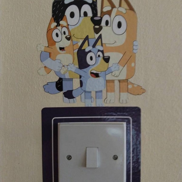 Thomas The Tank Engine Light Switch Surround Wall Sticker Decal – Kids Bedroom Decor