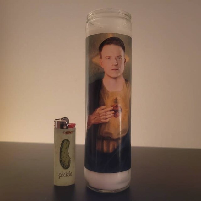 Saint Brennan Lee Mulligan D&D Muse Prayer Candle - Etsy Israel