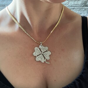 Sex and the City Inspired Clover Necklace Etsy