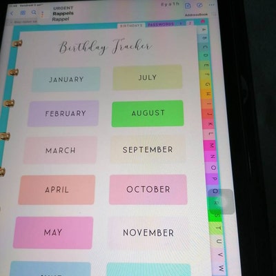 Mini Happy Planner Insert Habit Tracker Fitness Planner Etsy Mini Happy Planner Insert Habit Tracker Fitness Planner Etsy