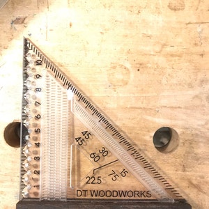 Mirock Square Metric Brass 120mm Nice Gift for Woodworker - Etsy