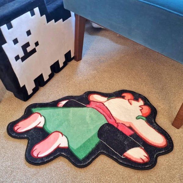 Flat Ralsie Rug Ralsei Splat Rug Preorders - Etsy