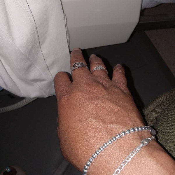 Pearl Fish Bracelet with Heart Charm