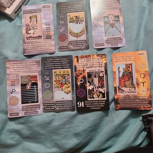 Tarot Journal Printable PDF Download Spreads Workbook Diary - Etsy