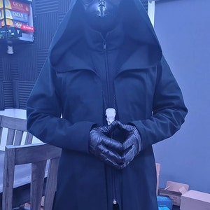 Anon Coat ( Mens Coat Overcoat Waistcoat Extra Large Hood Trench 