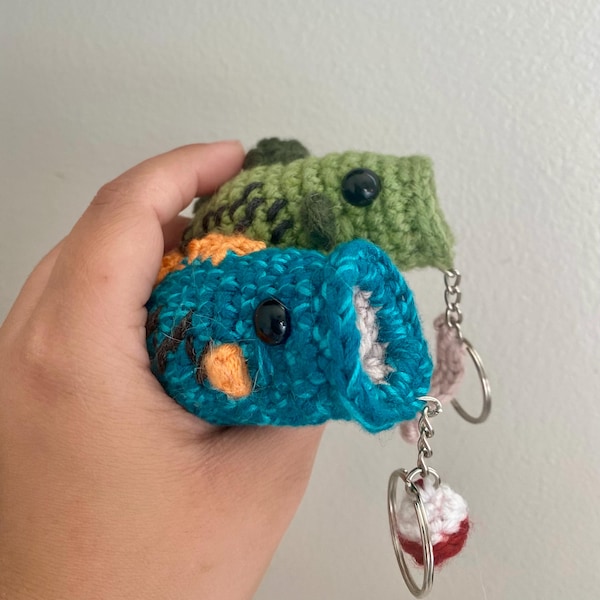 PDF + VIDEO Bode the Bass Crochet Pattern: Largemouth, Sea Bass ...