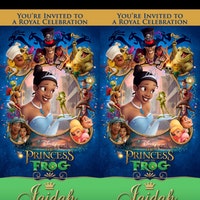 The Princess and the Frog Invitations: Printable Kids Custom Ticket ...