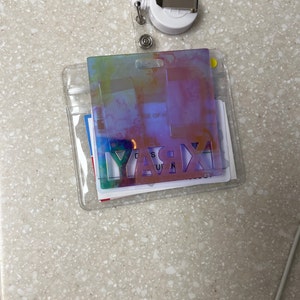 8 PC Funny Cute Badge Reel Holder Retractable ID Card Tag Clip For Nurse Nurses Teacher Medical Assistant RN School Student Office Work Employee | This Is Fine Dog Accessories Gifts - View #8