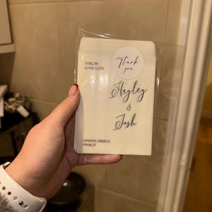 Hayley added a photo of their purchase
