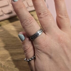ステンレススチール製スピナーリング、スピニングリング、フィジェット