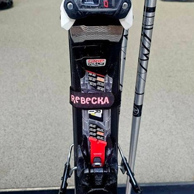 personalised ski ties