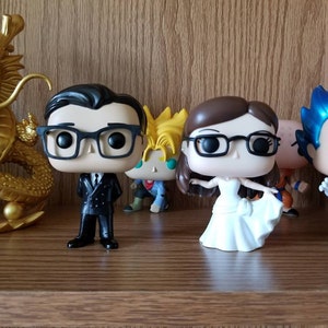 Custom Funko Pop Mermaid Ariel Wedding Cake Topper | Etsy