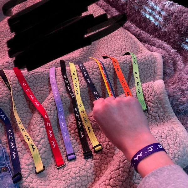 WWJD Woven Religious Bracelet - Multi-Color Rainbow Wristband, Fundraiser Or Daily Wear