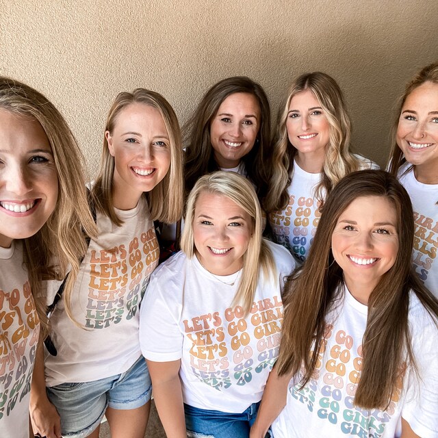 Let's Go Girls Shirt - Country Music Tshirt For Bachelorette Parties & Girls Trips
