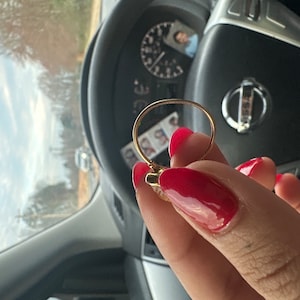 Customer photo from Valentina, New Statement Raw Citrine Ring
