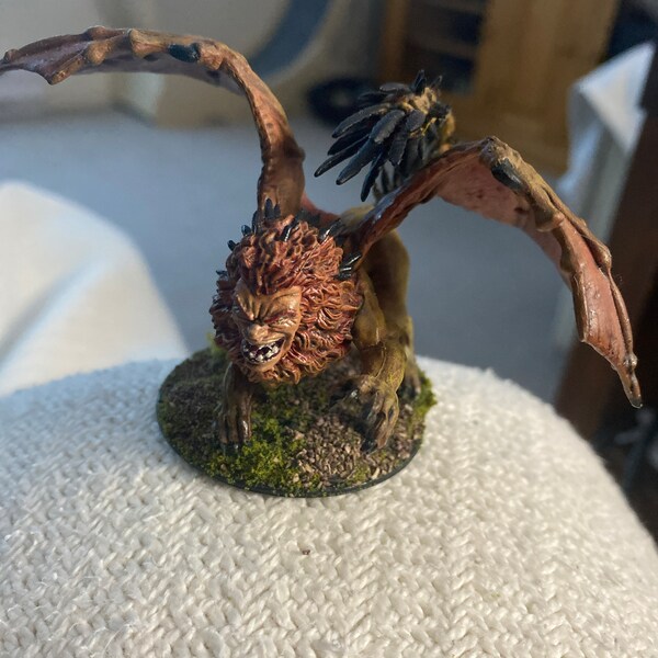 Figurine Manticore 1/72 Eagle Games Age Of Mythology - Miniature Grecque M441