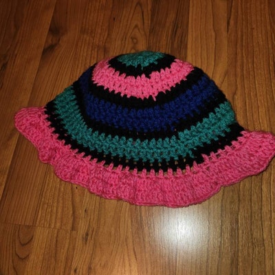 Crochet Mushroom Bucket Hat, Crochet Bucket Hat, Mushroom Hat - Etsy