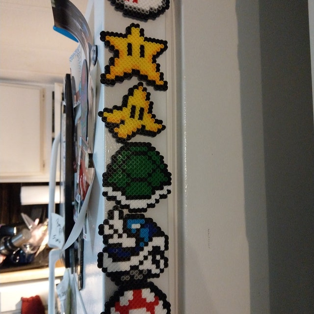 Wine Glass Perler Bead Ornaments Etsy