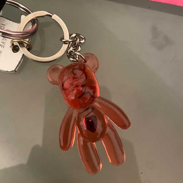 Shop Louis Vuitton 2021 SS Teddy bear bag charm and key holder