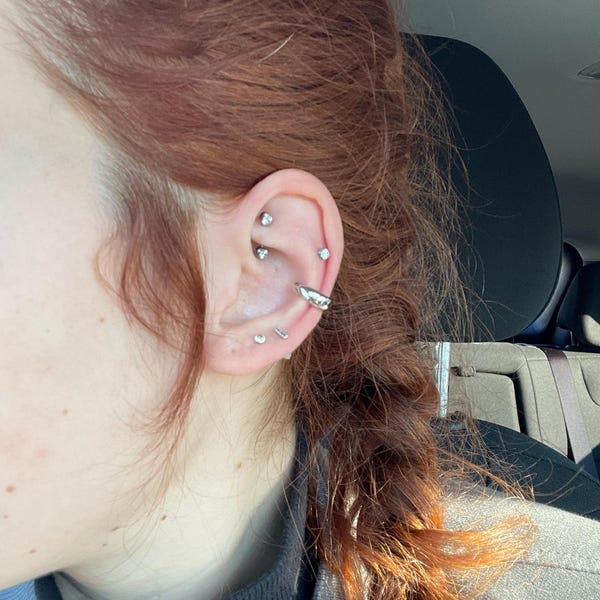 Parts Replacement-push Pin Labret Backing Only, Threadless Flat Back ...