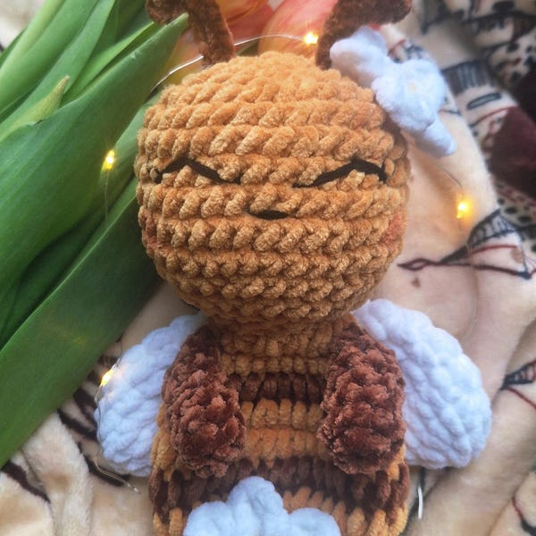 Daisy Bee - PDF Crochet Pattern - Easy Bee Snuggler - Amigurumi - Bee ...