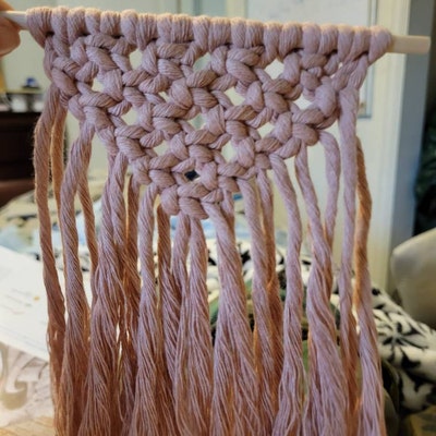 Easy to Intermediate Macrame Bundle, 3 Beginner Level Macrame Wall ...