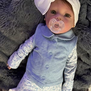 Full Body Solid Silicone Reborn Baby Doll - 21