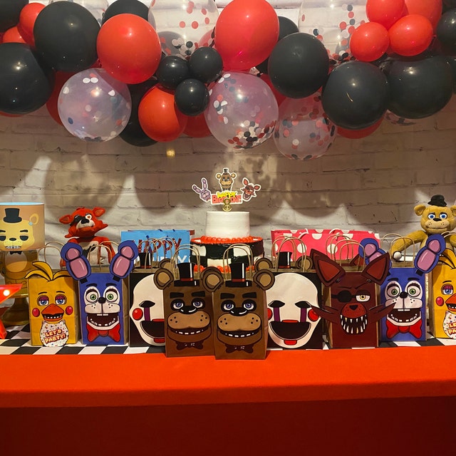 Five Nights at Freddy's 4 Birthday Party Treat Favor Boxes 8ct – Party  Mania USA