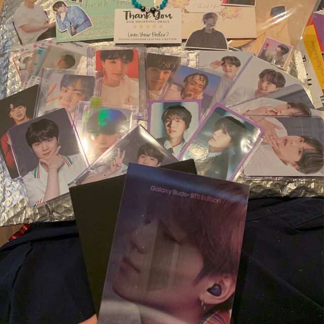 BTS X Samsung Official Photocards - Etsy