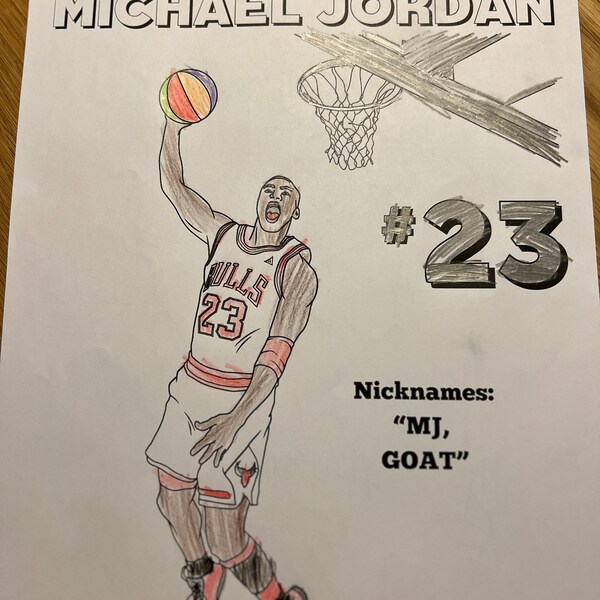 Basketball Coloring Book | INSTANT DOWNLOAD | Top 20 Players ...