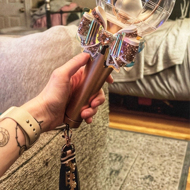 ATEEZ LIGHTINY Light Stick Leather Bow Kpop Accessory V2