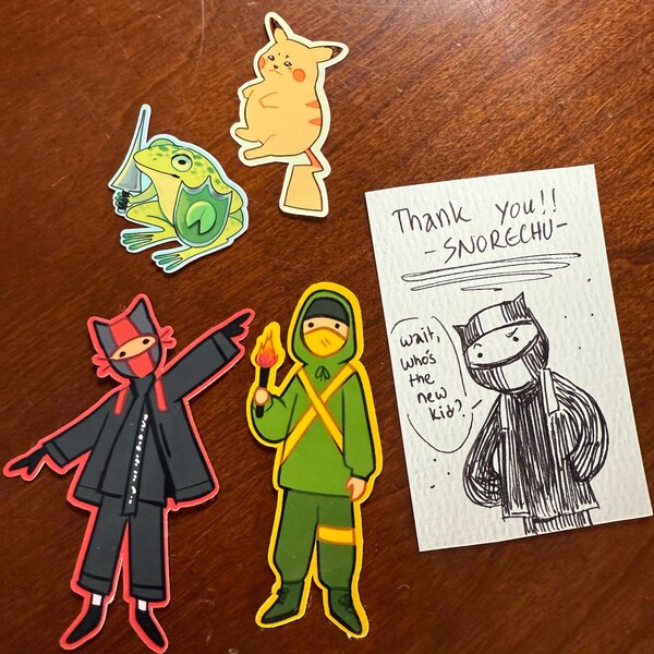 Clancy and Torchbearer Stickers - Etsy