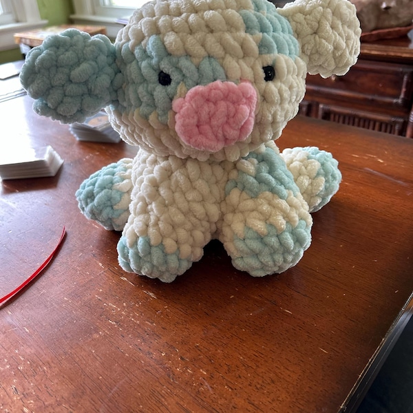 Sitting Cow Pattern Crochet Sitting Cow Pattern - Etsy