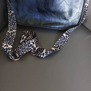 Camomilla Women Cross-body Bag, Cross-body Bags Set, Leatherette, Ale  Collection, Mini Size, Black+Leopard Brown: : Fashion