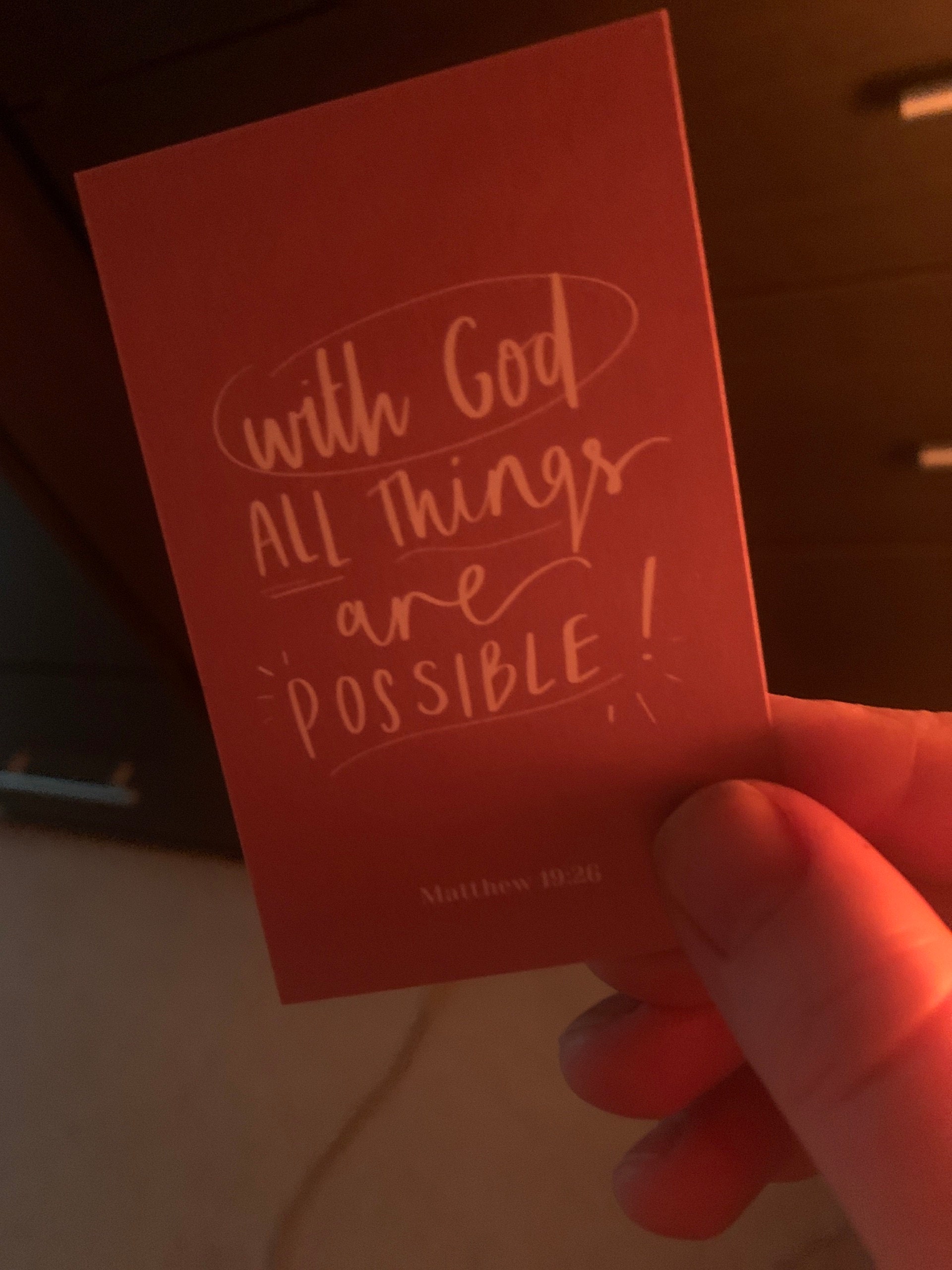 Scripture Affirmation Cards, Pocket Truths, 15 Scripture Based Declaration Cards, Gifts for Christian Women, Positive Affirmation cards