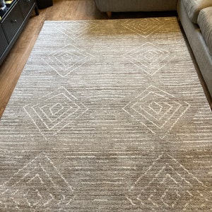 Fun Pastel Multicolour Trellis Rug 3D Carved Super Soft Kids Bedroom ...