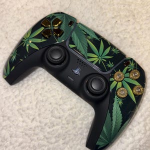 Custom PS5 Controller Narco Weed Cartel Gamepad Sony Playstation 5 Wireless  Dualsense