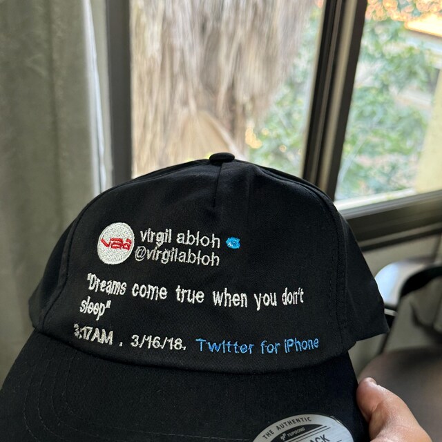 カスタム ヴァージル アブロー ツイート ハット - Etsy 日本