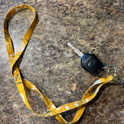 Spring Fabric Lanyards Spring Lanyards Floral Pastel Lanyard Spring ...