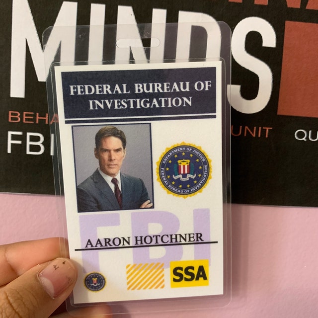 Criminal Minds FBI ID Badges: Reid, Prentiss, Jareau, Garcia