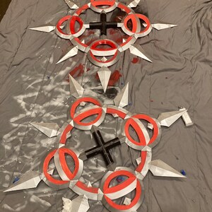 キングダム ハーツのアクセルのチャクラム 3D プリント キット (ペア