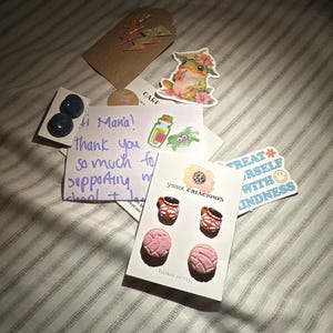 Maria added a photo of their purchase