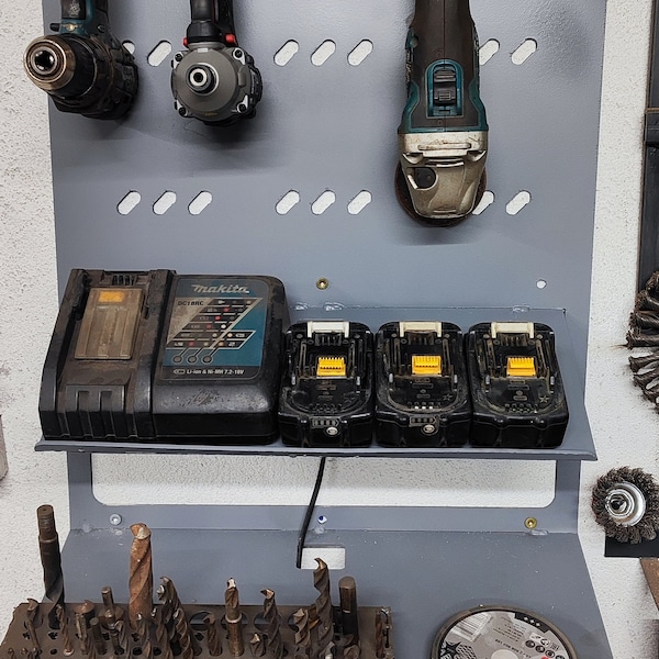 Cordless Drill Charging Storage Station Rack, DXF Files for Plasma ...