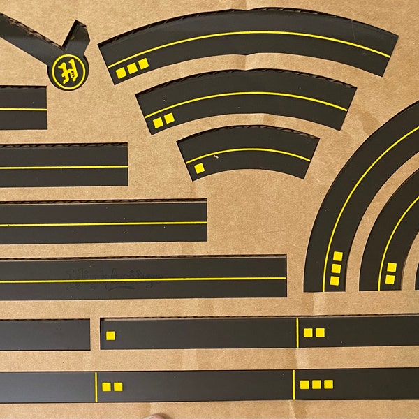 Range Pip Lettering Templates and Range Rulers With